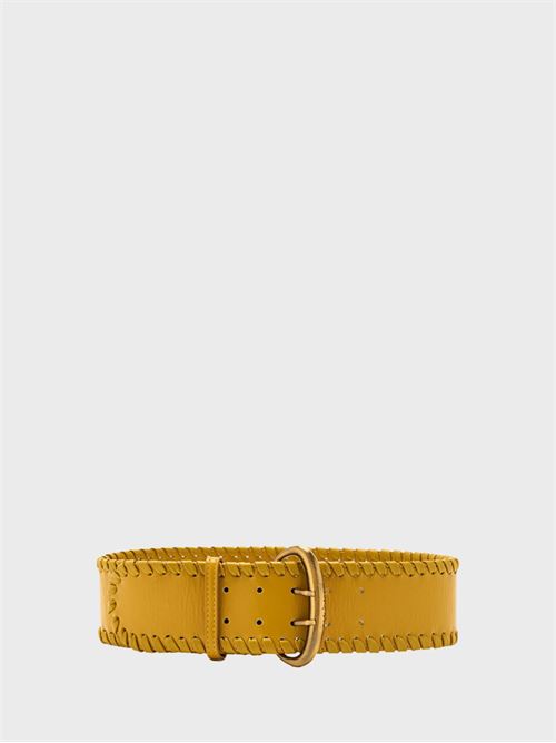 Leather belt 7 cm MALIPARMI | CA00360150770013