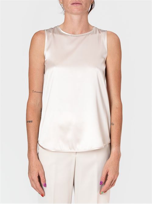 Silk satin top PESERICO | S08893D02372640