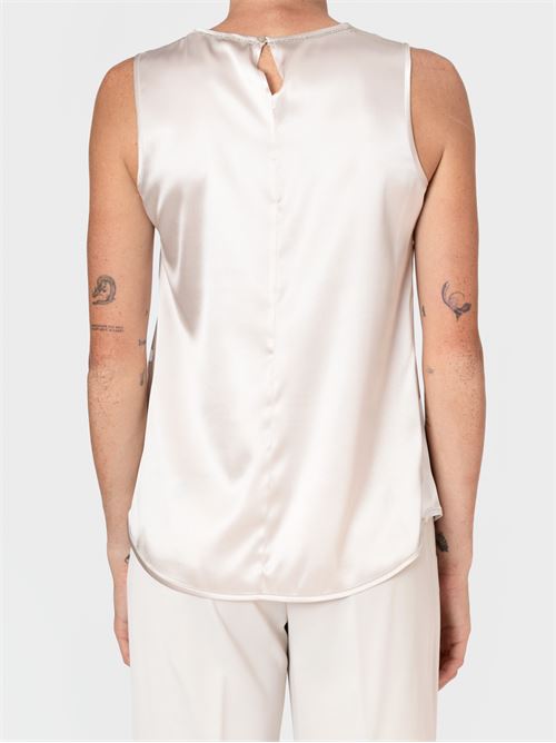 Silk satin top PESERICO | S08893D02372640