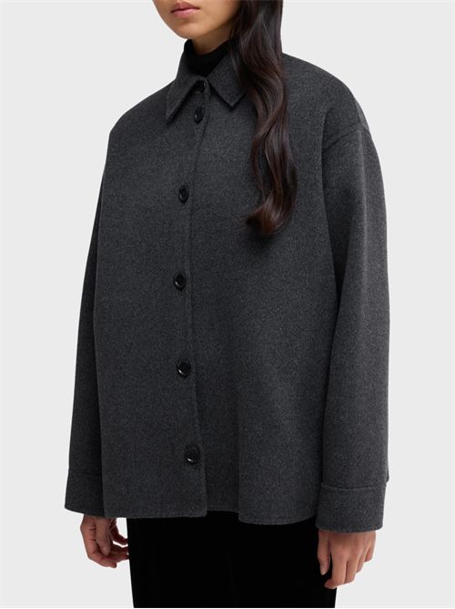 Overshirt in double di lana effetto beaver ASPESI | 0951P51712200