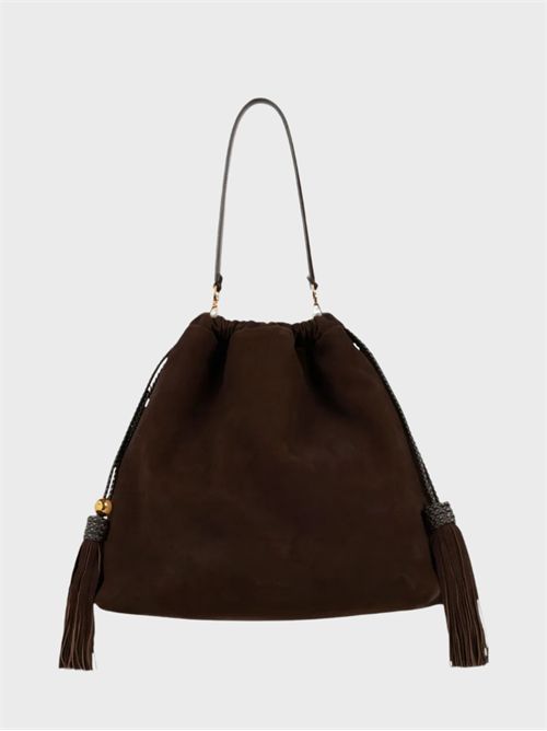 Borsa a sacchetto Kalispera grande in suede ETRO | WP1B0036AE11MM0682