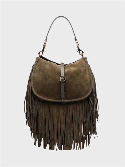 Borsa Pony media in suede con frange ETRO | WP1C0019AP469V0282