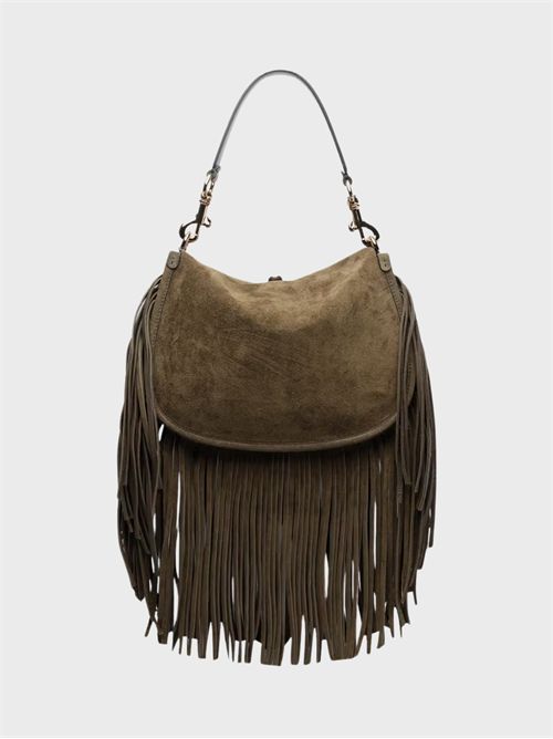 Borsa Pony media in suede con frange ETRO | WP1C0019AP469V0282