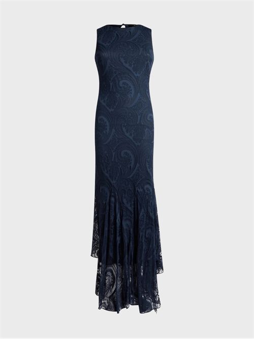 Long sleeveless dévoré jersey dress with Paisley print ETRO | WRHA045399IAE12B0310
