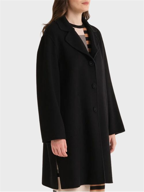 Cappotto double face in lana bicolore e reversibile MALIPARMI | JB54022027680B20