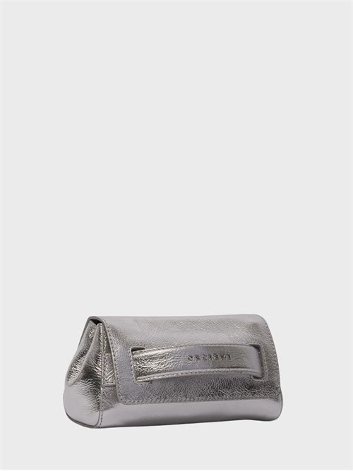Metallic leather mini clutch bag ORCIANI | B02169METARG