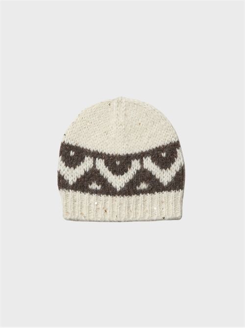Cappello in alpaca con motivo norvegese PESERICO | S36231F03G9243G52