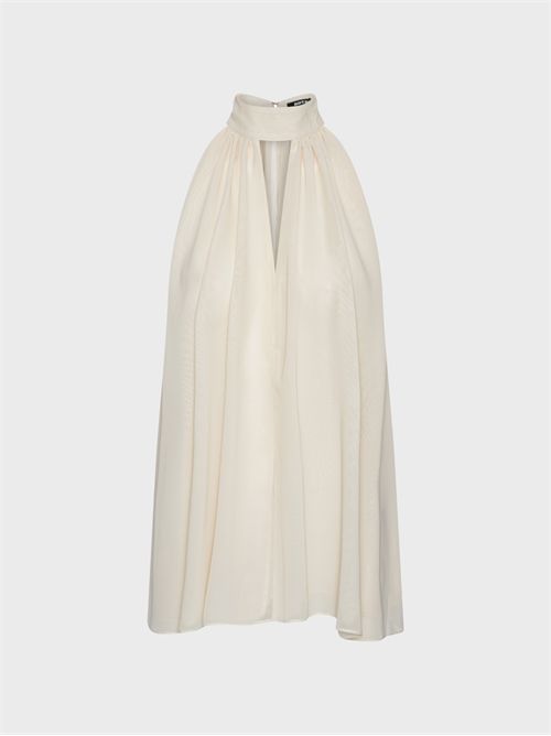 Halterneck top with bow ROTATE | 11666025702570