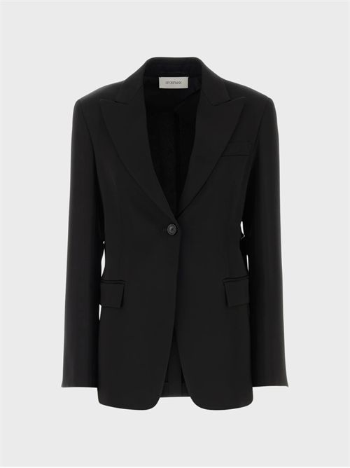 Blazer doppiopetto in pura viscosa con vita regolabile SPORTMAX | 2622046021600003