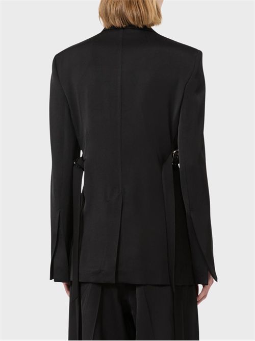 Blazer doppiopetto in pura viscosa con vita regolabile SPORTMAX | 2622046021600003