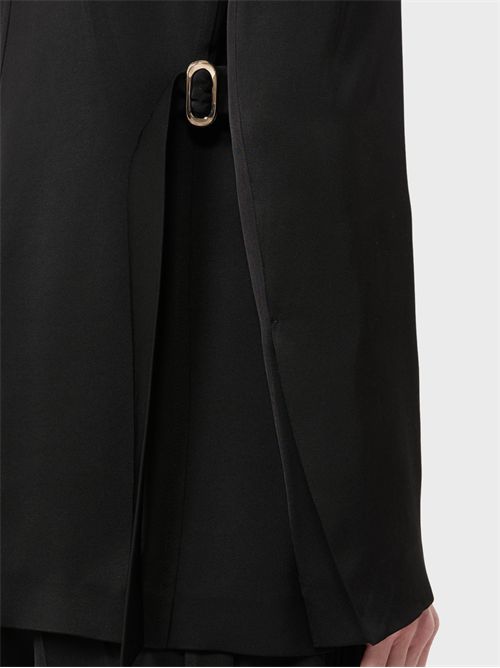 Blazer doppiopetto in pura viscosa con vita regolabile SPORTMAX | 2622046021600003