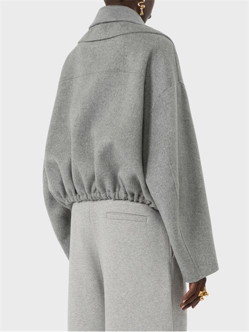 Bomber oversize in pura lana con davantino rimovibile SPORTMAX | 2622086012600022
