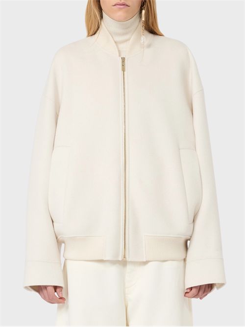 Bomber in lana double con dettagli in maglia SPORTMAX | 2622086041600018