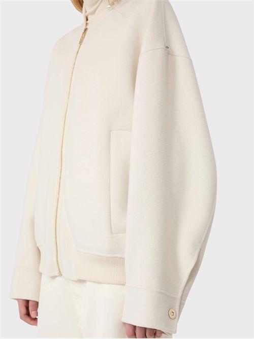Bomber in lana double con dettagli in maglia SPORTMAX | 2622086041600018