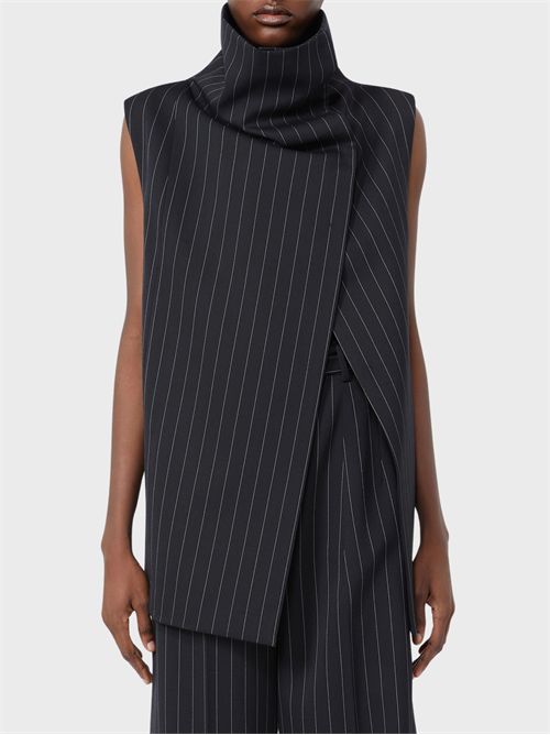 Long sleeveless pure wool double-breasted top SPORTMAX | 2622166013600001