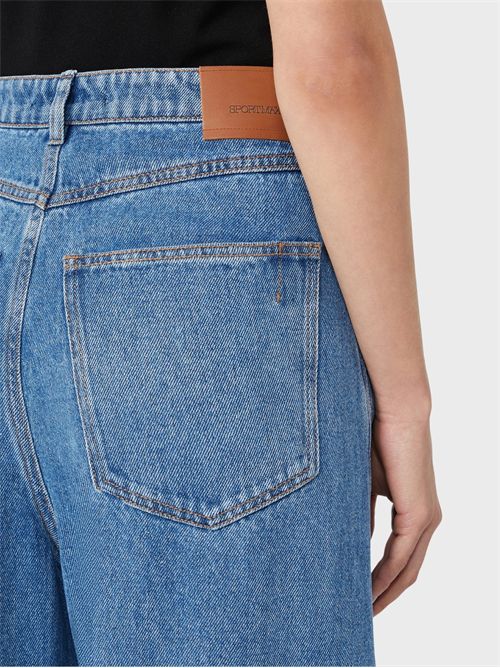 Oversized pure Tencel denim jeans SPORTMAX | 2622186055600005