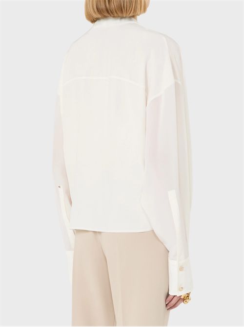 Pure silk wrap-style shirt SPORTMAX | 2622196012600008