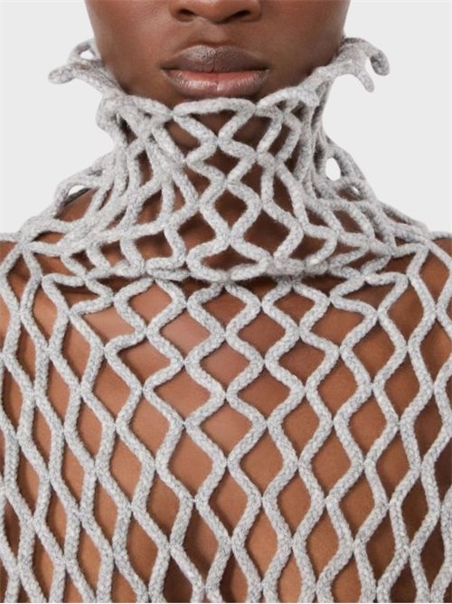 Oversized wool-blend mesh knit SPORTMAX | 2622366163600003