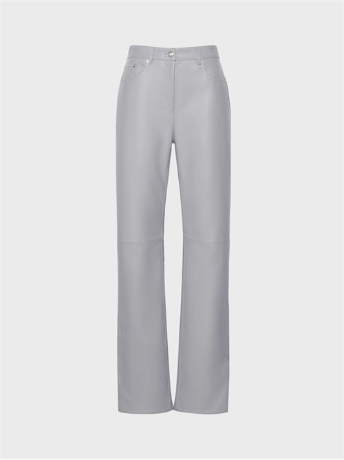 Pantalone 5 tasche in nappa e suede SPORTMAX | 2622436013600003