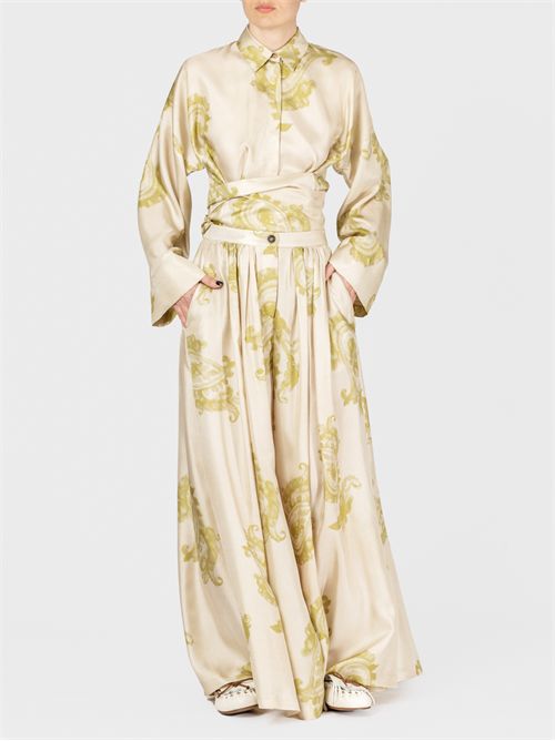 Silk shirt with paisley print CO.GO | AC333SE20372302