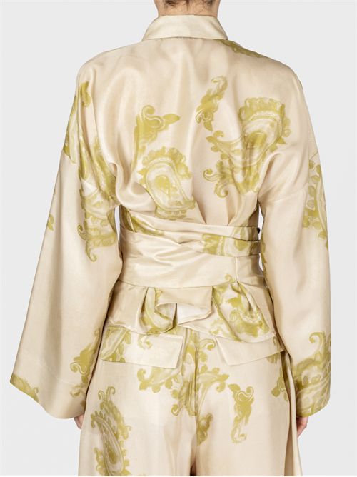 Silk shirt with paisley print CO.GO | AC333SE20372302