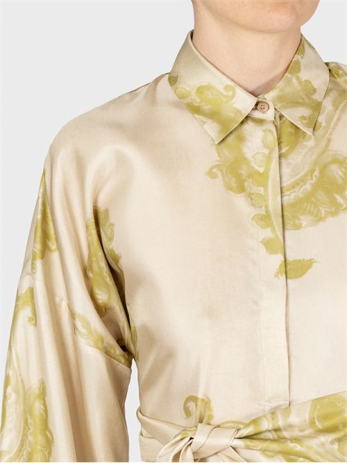 Silk shirt with paisley print CO.GO | AC333SE20372302
