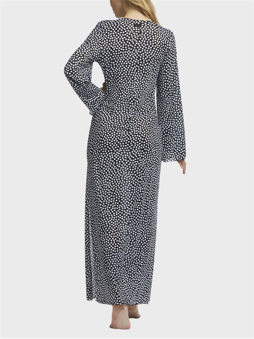 Long tulle dress with polka dot print FISICO | CV44LPF0911