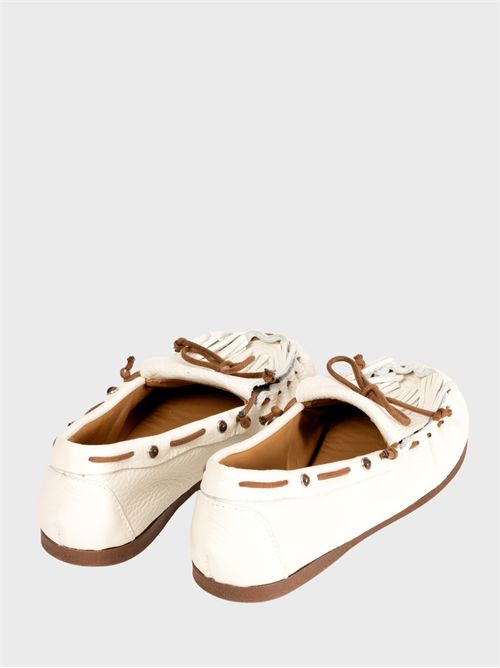 Fringed leather loafers PAROSH | D070277TOSHOE802