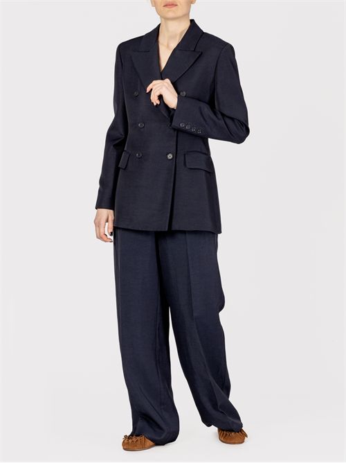 Linen and viscose trousers P.A.R.O.S.H. | D232214RAISA25012