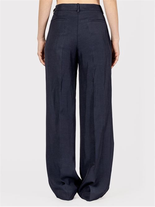 Linen and viscose trousers P.A.R.O.S.H. | D232214RAISA25012