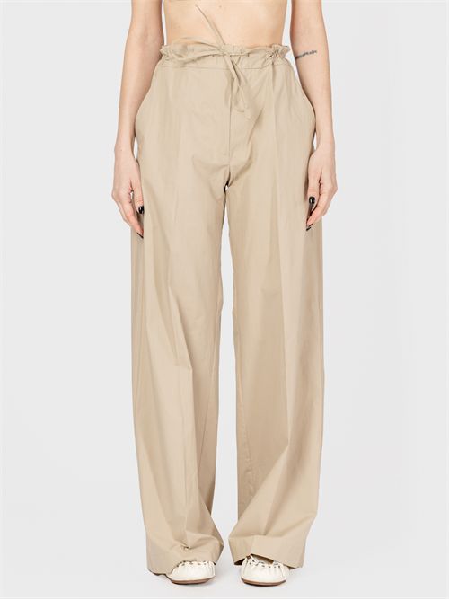 Cotton poplin palazzo pants P.A.R.O.S.H. | D232445CANYONX25003