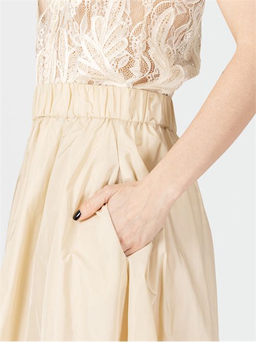 Mini skirt with large and small sequins PAROSH | D630601GENIAL038