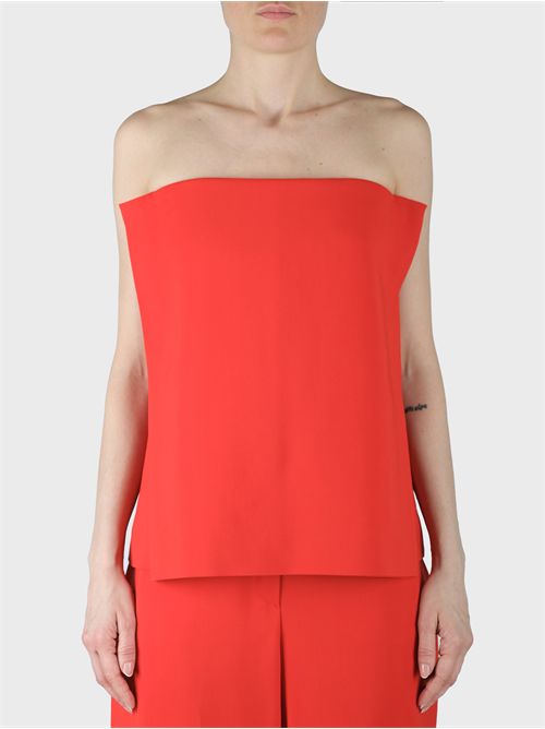 Cropped top in stretch viscose cady - RUNWAY SPORTMAX | 2512161013600002