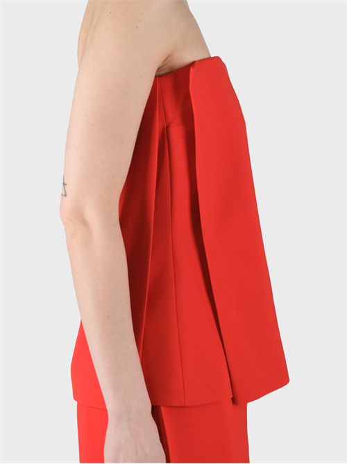 Cropped top in stretch viscose cady - RUNWAY SPORTMAX | 2512161013600002