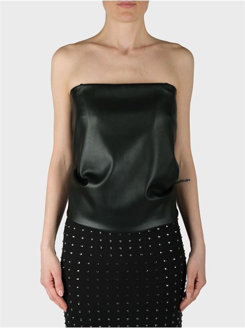 Strapless top in coated fabric SPORTMAX | 2512941041600003