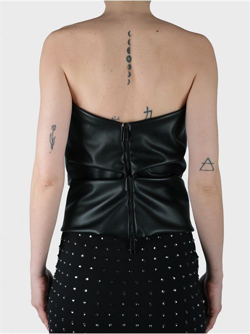 Strapless top in coated fabric SPORTMAX | 2512941041600003