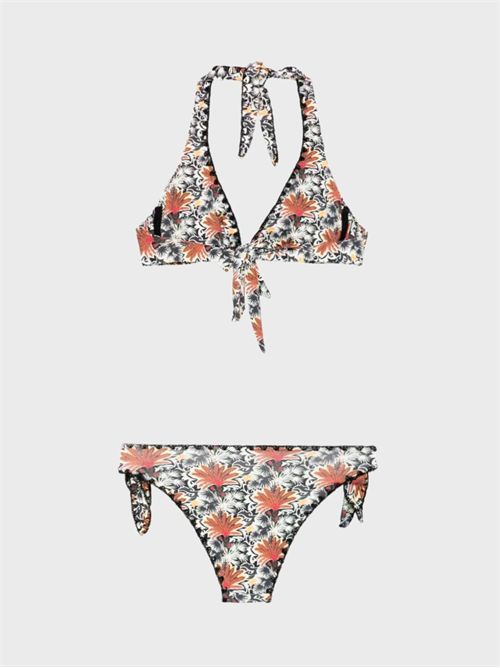 Tropical print microfiber bikini ANJUNA | C11011
