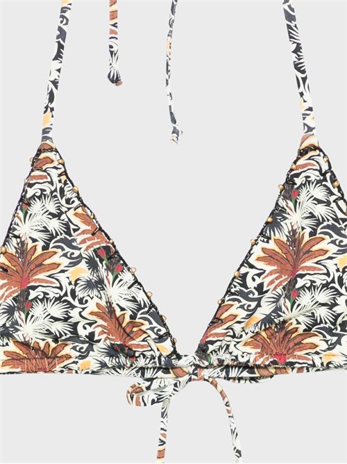 Reversible animal print and floral bikini ANJUNA | C30011