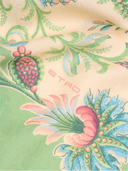 Floral jacquard modal and cotton scarf ETRO | WATA0009AKE10X0803