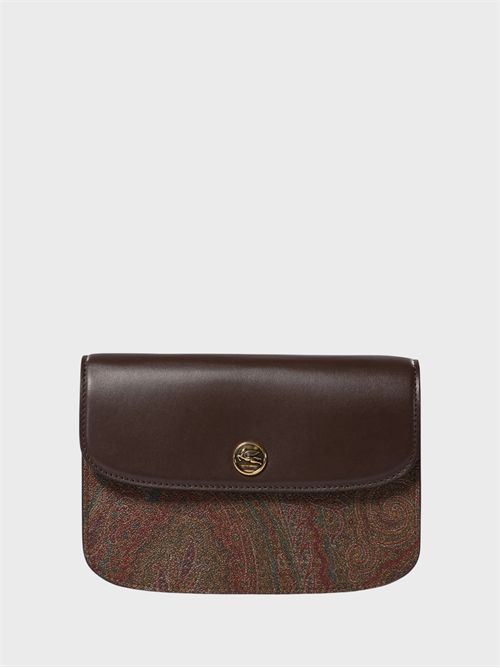 Small flap crossbody bag in Paisley jacquard canvas ETRO | WP1C0010AA014M0019