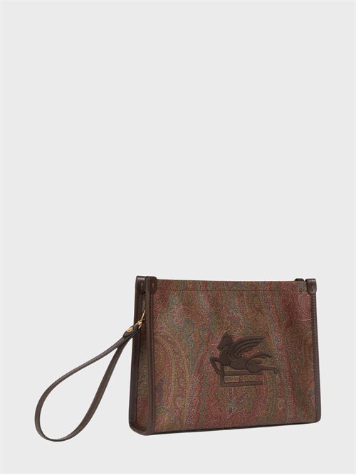 Paisley jacquard pouch with wrist strap ETRO | WP2C0007AA027M0019