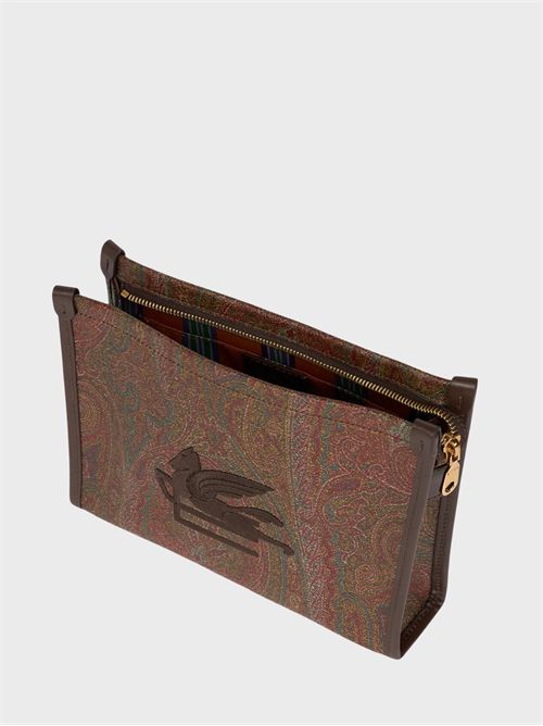 Paisley jacquard pouch with wrist strap ETRO | WP2C0007AA027M0019