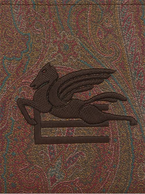 Paisley jacquard pouch with wrist strap ETRO | WP2C0007AA027M0019