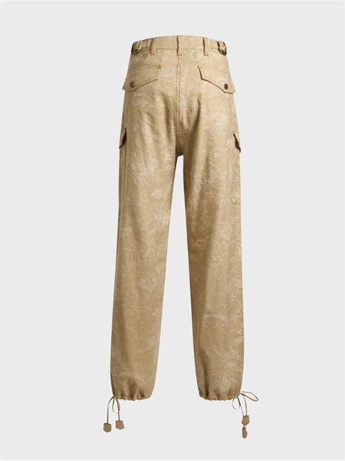 Tone-on-tone Paisley jacquard cargo trousers ETRO | WRNB003399TJEK7S9820