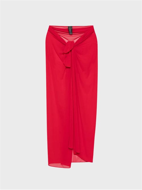 Pareo lungo in tulle tinta unita FISICO | CP06L0F0303
