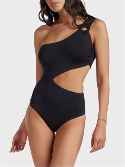 Costume intero monospalla con cut-out e anello macramé FISICO | FC23M0F0009