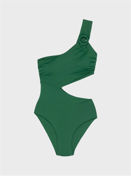 Costume intero monospalla con cut-out e anello macramé FISICO | FC23M0F0505
