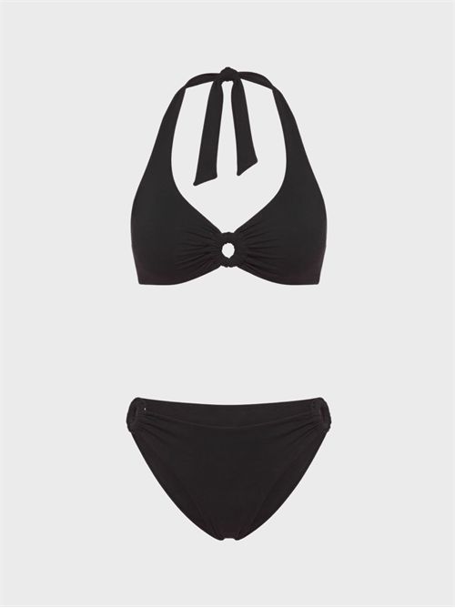 Bikini in microfibra con anelli macramè FISICO | FR32M0FS15M0F0009