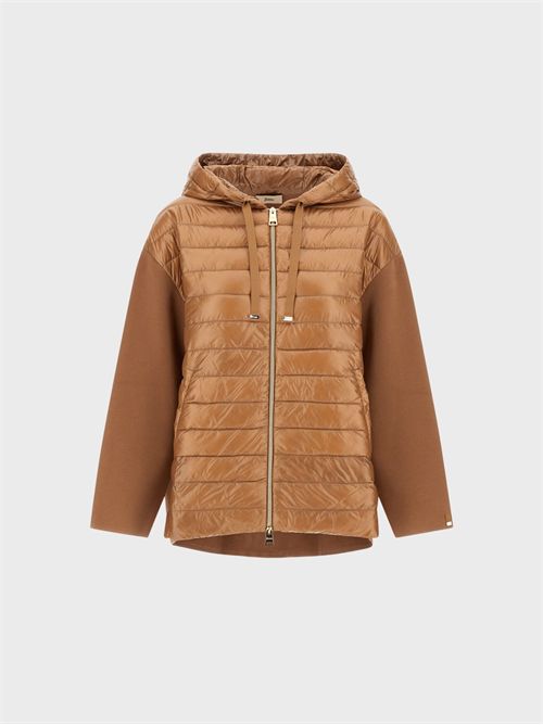Cotton knit jacket with Ultralight Nylon front HERNO | MP000156D720982157
