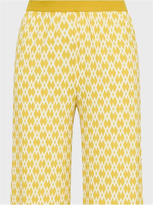 Printed jersey straight-leg trousers MALIPARMI | JH753070674B7010